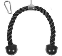 Yes4All 68,6 y 91,4 cm Accesorio para cable de cuerda de tríceps, con 4 colores, accesorios para máquinas de ejercicio, sistema de polea, cuerda de tracción para gimnasio con mosquetón