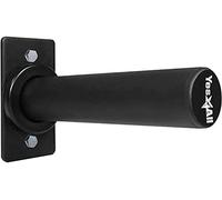 Yes4All 8NFL Soporte de Pared para Platos Olímpicos de 5cm, Vendido por unidad, Negro