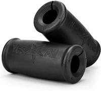 Yes4All Agarre ergonómico de grasa (diámetro exterior de 5.6 cm) - Construye tus bíceps, tríceps, músculos de brazo más grandes todos los días con nuestro agarre grueso de barra, agarre de