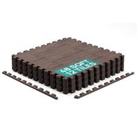 Yes4All - Alfombra de goma EVA para suelo de espuma, revestimiento de espuma con borde para muebles, espacio de vida, sala de estar, garaje 4,46 m²