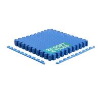 Yes4All Alfombrillas entrelazadas - Alfombrillas de Espuma/Alfombrillas de Gimnasio con baldosas entrelazadas de EVA (24 pies Cuadrados - Azul - 6 baldosas)