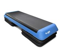 Yes4All DWZ2 Plataforma Aeróbica Unisex para Adultos Azul/Negro con 4 bandas Talla Health Club, X-Grande