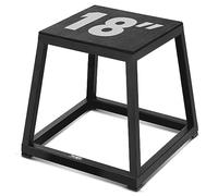 Yes4All ESDW Caja pliométrica, Unisex, A. Negro y Negro