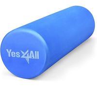 Yes4All EVA Rodillo de Espuma - Foam Roller Ultra Ligero de Densidad Media 30/45/61/91 CM de Largo para Espalda, Piernas, Entrenamientos, Gimnasio, Pilates, Fitness, Yoga