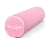 Yes4All EVA Rodillo de Espuma - Foam Roller Ultra Ligero de Densidad Media 30/45/61/91 CM de Largo para Espalda, Piernas, Entrenamientos, Gimnasio, Pilates, Fitness, Yoga