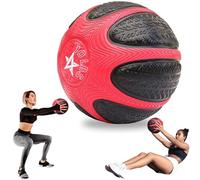 Yes4All Fuel Medicina Ball con Mango Estructurado, Peso codificado por Colores para Control, Comodidad Durante el Entrenamiento, Material de Goma para una Larga Vida útil