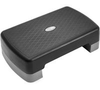 Yes4All GT96 Aerobic Step Platform with Adjustable Risers for Home Gym Fitness Workout - Cool Grey