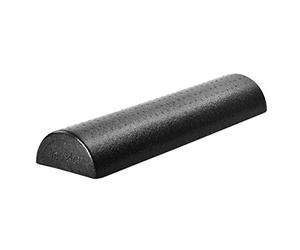 Yes4All Half Foam Roller - Rodillo Muscular Ultraligero de Alta Densidad de 45 cm de Largo para Espalda, Piernas, Entrenamientos, Gimnasio, Pilates, Fitness, Yoga