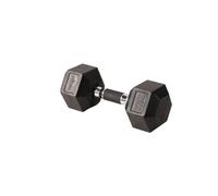 Yes4All Hex Dumbbell Cast Iron With Rubber Cover - 10 kg