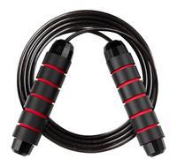 Yes4All Jump Rope, Adjustable Length Skipping Rope, Smooth Rotating Speed Rope with Ball Bearings, Perfect for Home, Gym, and School Workouts, for Adults and Trainers
