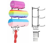 Yes4All K1ht Estante para Tablas de Surf, Unisex, 3 Seccionales, 3 Holders