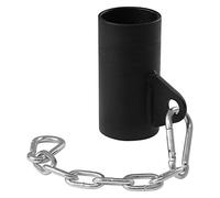 Yes4All KKTV Deluxe T-Bar Row Plataforma - giro completo de 360° y fácil de instalar - Se adapta a barras olímpicas estándar de 1 pulgada y 2 pulgadas, E, ojal único negro