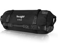 Yes4All M89B Saco de Arena, Negro, 0 - 34 Kilogramos, Saco lastrado para entrenamiento de carrera, Saco de Arena para entrenamiento funcional, Crossfit, Fitness, Conditioning