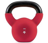 Yes4All Pesas rusas con revestimiento de neopreno de 8 kg, 8 kg, color rojo