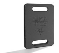 Yes4All Placa de Peso en Hierro Fundido para Mochilas - Pesas para Rucking, Sentadillas, Swings, Entrenamiento de Fuerza y Fitness en Casa, Disponible en Varios Tamaños