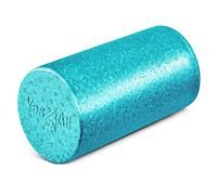 Yes4All Rodillo de espuma EPP para ejercicio, rodillo de espuma extra firme de alta densidad, lo mejor para ejercicios de flexibilidad y rehabilitación (12 pulgadas, turquesa)