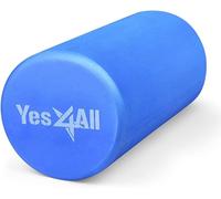 Yes4All Rodillo de Espuma Firme EVA para Espalda - Rodillo Redondo para Ejercicio, Yoga y Pilates Blue 12inch