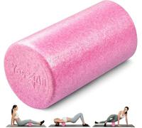 Yes4All Rodillo de Espuma Redondo de Alta Densidad EPP para Espalda, Rodillo de Ejercicio para Yoga, Pilates y Estiramientos - 30, 45, 60, 90 cm