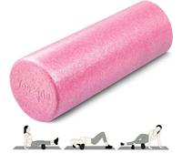 Yes4All Rodillo de Espuma Redondo de Alta Densidad EPP para Espalda, Rodillo de Ejercicio para Yoga, Pilates y Estiramientos - 30, 45, 60, 90 cm