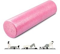 Yes4All Rodillo de Espuma Redondo de Alta Densidad EPP para Espalda, Rodillo de Ejercicio para Yoga, Pilates y Estiramientos - 30, 45, 60, 90 cm