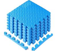 Yes4All 30x30 cm hasta 3.3 m² Set 12/16/36 Baldosas de Espuma EVA, Estera de Espuma, Estera de Gimnasio, Estera de Enclavamiento para Suelo de Garaje, Piscina al Aire Libre, Bañera de Hidromasaje