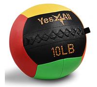 Yes4All Wall Ball para Entrenamiento de Fuerza y Acondicionamiento de Cuerpo Completo - Balón Medicinal con Peso de 2,7 kg a 13,6 kg