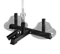 Yes4All Zj0s Ejercicio, Almacenamiento, Plataforma de Fila de Barra en T, multifunción, Unisex Adulto, Black, M