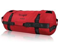 Yes4All ZT2X Saco de Arena, Rojo, 0 - 56 Kilogramos, Saco lastrado para entrenamiento de carrera, Saco de Arena para entrenamiento funcional, Crossfit, Fitness, Conditioning