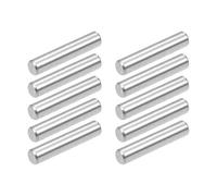 Yesallwas 10 pasadores de 8 mm x 30 mm, soportes de estantería, elementos de fijación, perfectos para fijar la posición de un componente, componentes de conexión