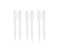 Yesallwas 100 Piezas de Pipetas, Pipetas de Plástico de 3 Ml, Pipetas Graduadas Transparentes, Pipetas de Transferencia para Laboratorio, Aula, Experimento