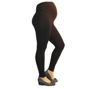 YESET Leggings de Maternidad de Algodón Elástico, Negro, Azul, Blanco