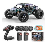 YESHIN Coche teledirigido, 1:14 RC Cars 40 km/h Hobby RC Auto para adultos, 2,4 GHz Vehículo todoterreno 4WD impermeable, 2 baterías recargables de 1300 mAh