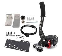 YESHMA Freno de mano USB de 64 bits para PC y sensor de pasillo sin contacto Plus compatible con G25/27/29/920 T500 T300, periféricos profesionales para juegos de carreras (con abrazadera y placa)