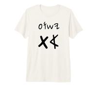 Yeshua Aleph TAV Jesús Primero Último en Paleo Hebreo (Negro) Camiseta Premium