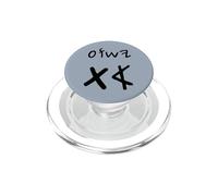 Yeshua Aleph TAV Jesús Primero Último en Paleo Hebreo (Negro) PopSockets PopGrip para MagSafe