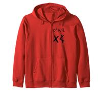 Yeshua Aleph TAV Jesús Primero Último en Paleo Hebreo (Negro) Sudadera con Capucha