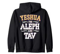 Yeshua El Aleph Y Tav Sudadera con Capucha