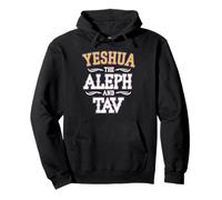 Yeshua El Aleph Y Tav Sudadera con Capucha