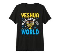 Yeshúa es la luz del Mundo Camiseta Premium
