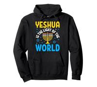 Yeshúa es la luz del Mundo Sudadera con Capucha