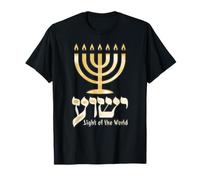Yeshua Luz del Mundo - Amarillo Dorado Camiseta