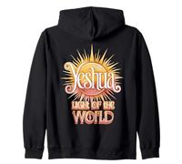 Yeshua Luz del Mundo Sudadera con Capucha