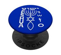 Yeshúa: Paleo, Hebreo, Emblema del Pacto Inglés PopSockets PopGrip Adhesivo