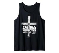 Yeshua Yo Soy El Camino Y La Verdad Y La Vida Jesús Dios Camiseta sin Mangas