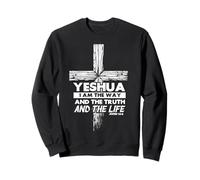 Yeshua Yo Soy El Camino Y La Verdad Y La Vida Jesús Dios Sudadera
