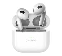 YESIDO Auriculares Inalámbricos - Bluetooth 5.2, Chip Aroha 1562M, Carga Lightning, Sonido HD y Baja Latencia