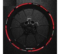 YESKIT Adhesivos Decorativos modificados Pegatina De Borde Grueso para Motocicleta, Calcomanías De Rueda A Rayas para Suzuki GSXR600 Gsxr 600 R 600R Gsx-r 600 R600(Color10)