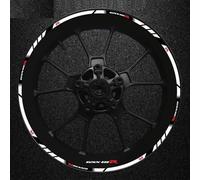YESKIT Adhesivos Decorativos modificados Pegatina De Borde Grueso para Motocicleta, Calcomanías De Rueda A Rayas para Suzuki GSXR600 Gsxr 600 R 600R Gsx-r 600 R600(Color8)