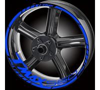 YESKIT Adhesivos Decorativos modificados Pegatina para Rueda de Motocicleta, calcomanía para llanta, Cinta a Rayas llanta para Y&amaha Tmax 530 500 560 Tmax530 Tmax500(Color1)