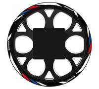 YESKIT Adhesivos Decorativos modificados Pegatina para Rueda De Motocicleta, Pegatina De Llanta, Cinta De Rayas para Cubo para B&MW F900R F800R F900XR S1000RR S1000R S1000XR R1200R R1250RS(Color14)